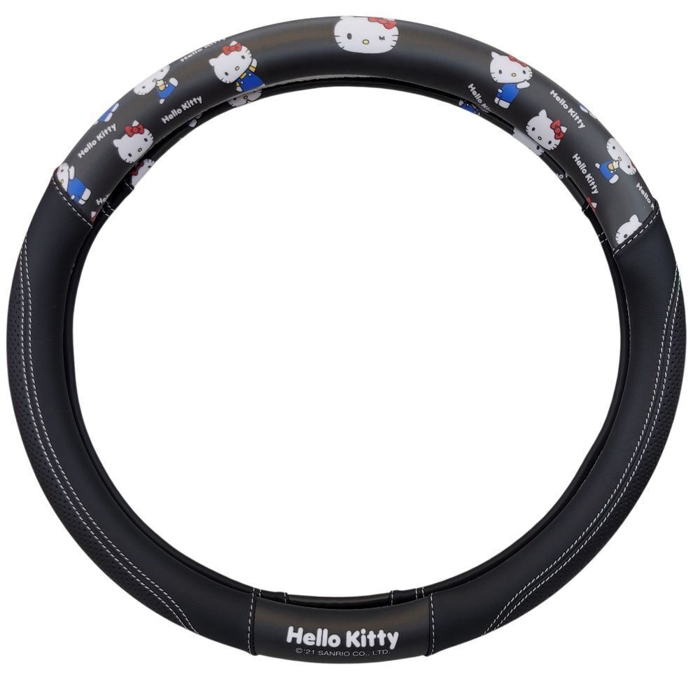Brand New Sanrio Hello Kitty Black Car Steering Wheel Cover